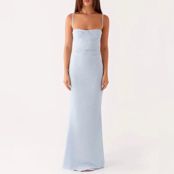 New peppermayo light blue maxi dress - Picture 1 of 6